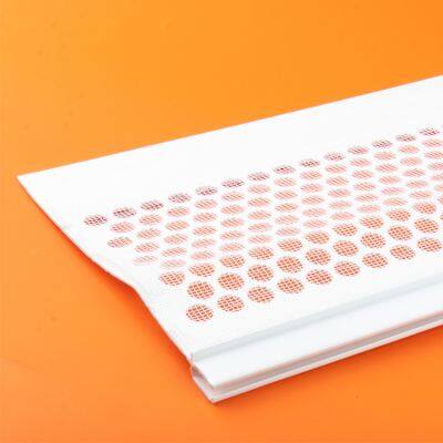 Custom PVC Gutter Guard Covers Perforated Mesh Anti-Rust
