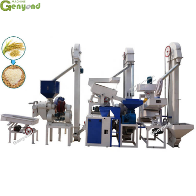 High Output Rice Process Line in Hot Selling Rice Mill