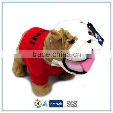 New design CE/ASTM cute stuffed bulldog plush toy