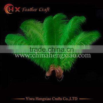 China HX Wholesale Cheap Big Size White Ostrich Feathers for Sale photo-3