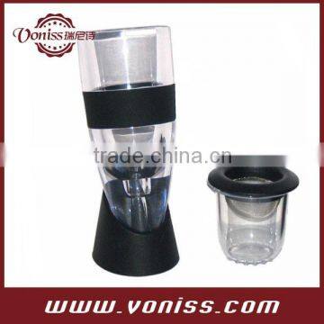 Deluxe Bouquet Wine Aerator Decanter,Unique 2 Aerating Layers ,Wine Better Bouquet Enhanced Flavor Smooth with Gift Box Packing