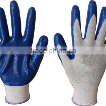 13Guage nylon nitrile coated gloves,work gloves,nitrile gloves (Beautiful in color)