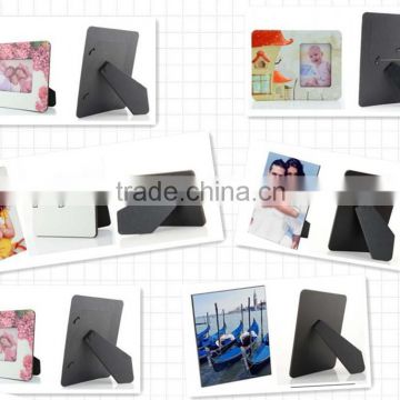 high quality MDF sublimation photo frame with holder