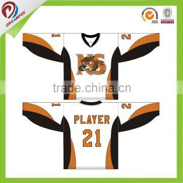 Quick Dry Custom Sublimated Team Canada Hockey Jersey, Mighty Ducks Movie Hockey Jerseys photo-4