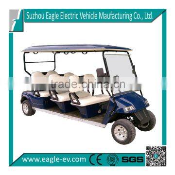 6 seater golf cart, electric buggy, electric cart,CE certificate,4.2m turning radiu electric golf cart eec EG2068K