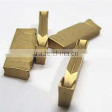 export factory yellow coated tungsten carbide insert ZPED