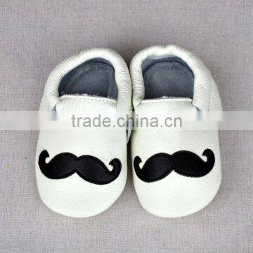 2015 Wholesale Soft Sole Baby Leather Shoes photo-3