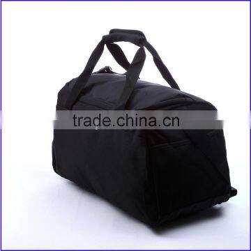 Colorful Polyester Leather Canvas Nylon Sport Gym Bag With LOGO Printed photo-3