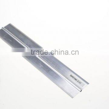 Aluminum profile for opposed blade damper