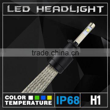 Bule Green Yellow White Led IP68 Car Headlights Bulbs