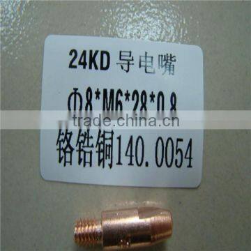 High quality binzel24KD 8* M6*28*0.8 CuCrZr