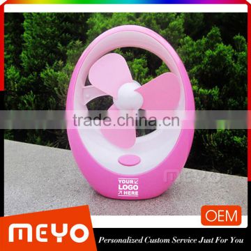 Custom Painting Egg Design Mini Fans For Promotion