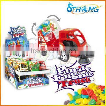 Purify Engineer truck toy with candy