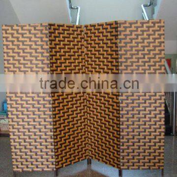 handmade paper woven hall divider folding partition wholesale decorative