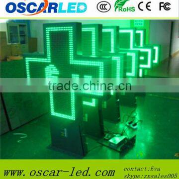 500x500/800x800/1000x1000/1200x1200MM P10,P16, P20, P25 Led Pharmacy Cross Display Signs photo-4