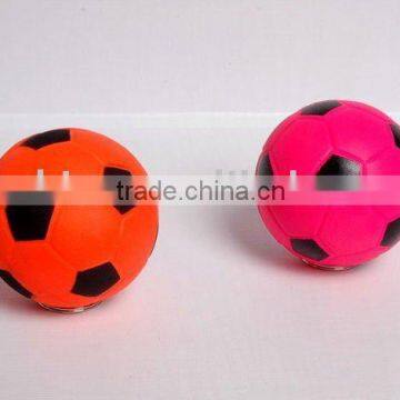Rubber toy football