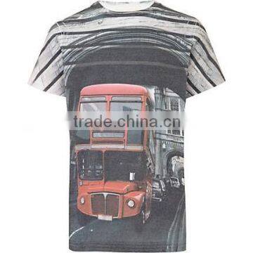 T-shirts with custom design sublimation printed style