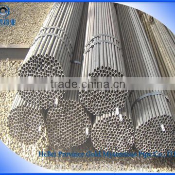 Construction material with cold drawn/rolled seamless steel pipe and tube