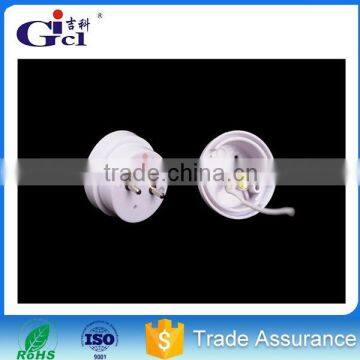 GICL T10004DT/6063 lamp holder/aluminum tube frame/competitive price/led lighting housing