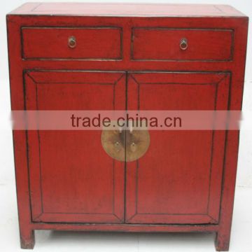 Chinese antique two drawer two door wedding cabinet                        
                                                Quality Choice