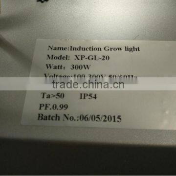 For Sale Hydroponic Medical Plant Bi-spectrum Induction Grow Light 300w photo-4