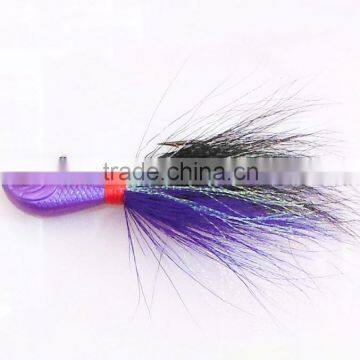 Wholesale OEM Manufacturer Fishing lures/ fish bucktail jig/ bucktail jig for fishing