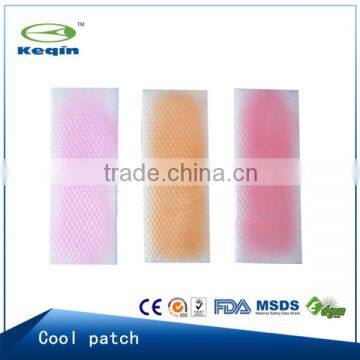 Fruit aroma cool gel patch for fever reducing