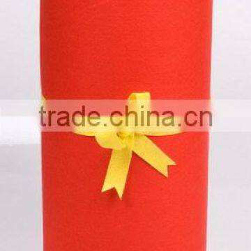 1mm soft red non woven fabric