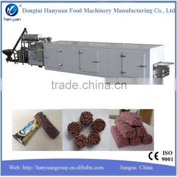 Factory offering chocolate bar making machine, chocolate&rice bar making machine