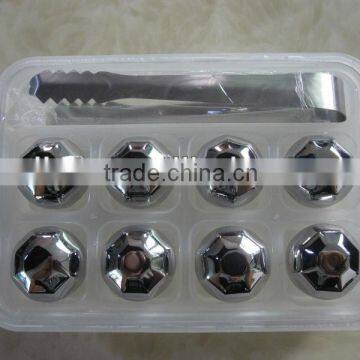 High Quality Metal Ice Cubes Whiskey Stones