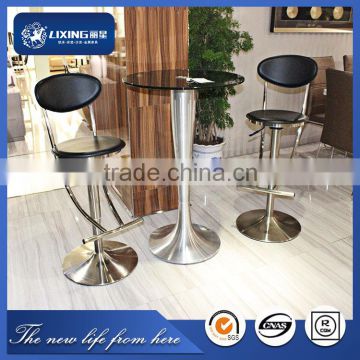 LT901#factory direct sell round glass dining table