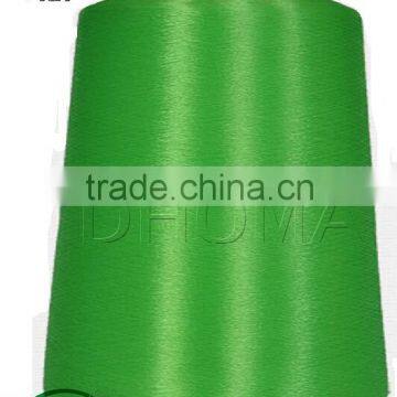 Green Yarn 100D/36F Intermingled Polyester for weaving