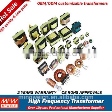 AC DC Switching Power Supply Transformer with ER / ETD Ferrite Core in High Power