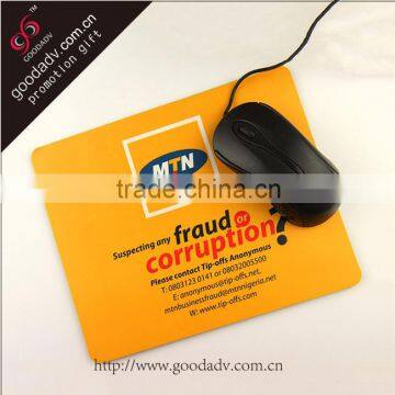 Hot selling personalized blank sublimation mouse pad rubber
