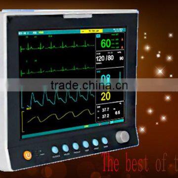 Medical Equipment Six Parameter Monitor 12.1inch Touch Screen CE Marked ICU Bed Monitoring photo-2