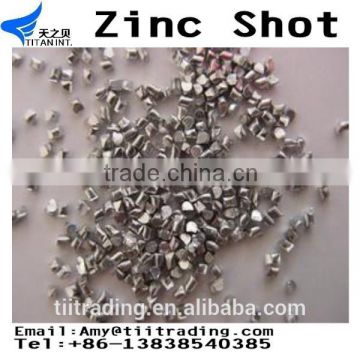 Industrial Abrasive Zinc Shot in China for Surface Cleaning