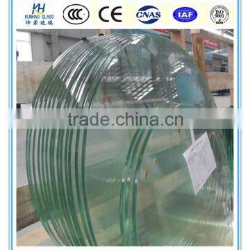low price tempered toughened Furniture glass panel table