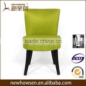 2016 europe pure color fabric covered chairs