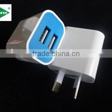 AU Wall CHARGER adaptor/5V 2.4A/SAA apprival