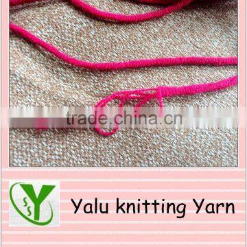 colorful and pure polyester yarn