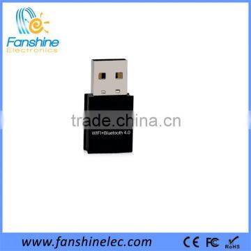 Fanshine Mini USB Wifi Bluetooth 4.0 Two in One Adapter Wireless photo-2