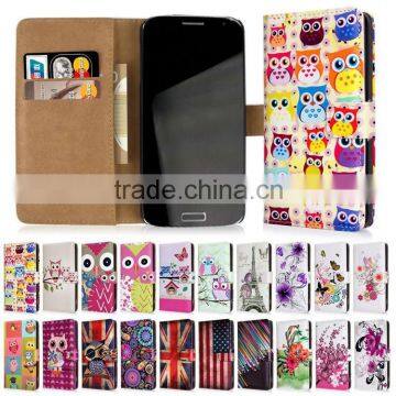 2015 New Leather Case,Printed Wallet Flip Leather Case For BQ E6.0
