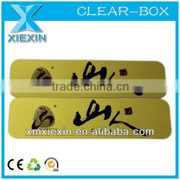 tea plastic packaging hot silver pp label