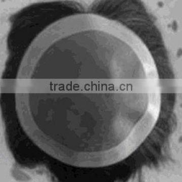 thin pu side and fine mono base toupee indian hair replacement indian remy hair