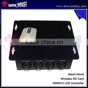 Professional Programable DMX512 LED Pixel SD Card Controller photo-2