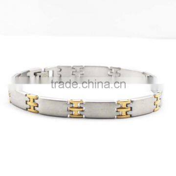 Fashion 316L Stainless Steel Casual Sporty Men's Bracelet