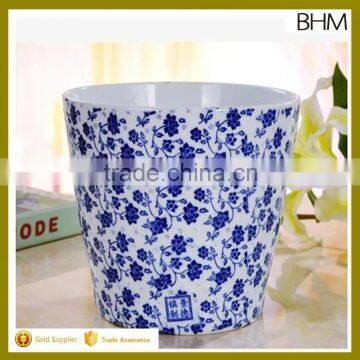 porcelain flower pot ceramic new 6 blue and white vase for garden decor