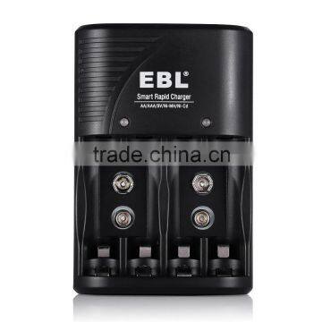 2016 EBL New Design Fast Universal Battery Charger With Rechargeable Battery