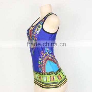 The Factory Price Wholesale Women Tank Tops, Plain Tank Tops,African Dashiki Tops Quality Choice photo-3