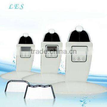 portable galvanic facial machine with 3 optional heads LCD display design